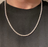 .925 Solid Silver Rope Chain 20in 4mm